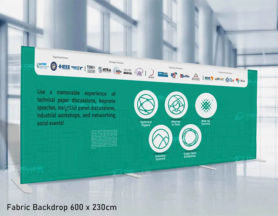 6x3 Fabric Backdrop Lahore