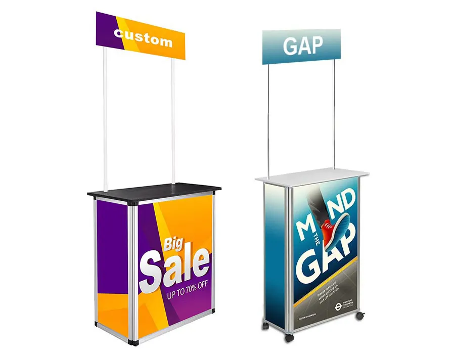 Aluminum Promotional Table Printing Lahore