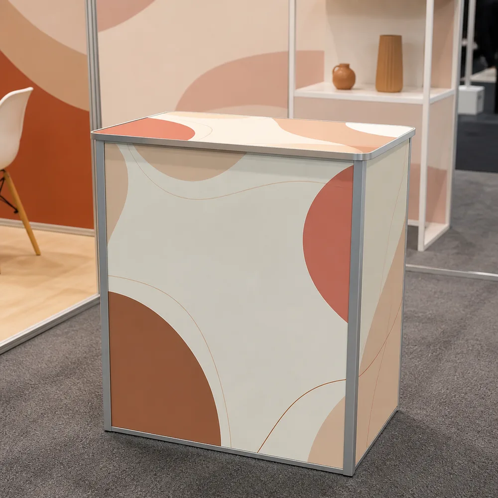 Aluminium promotion table