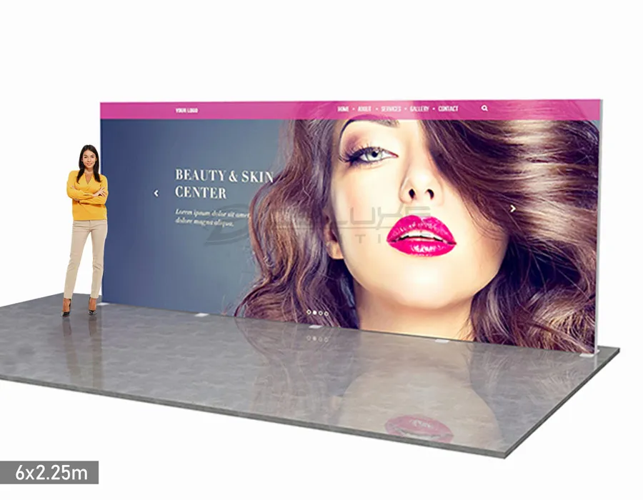 6 x 2.25m Backlit Backdrop Lahore