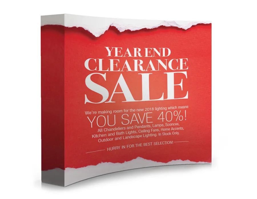 Backlit Fabric Popup Lahore