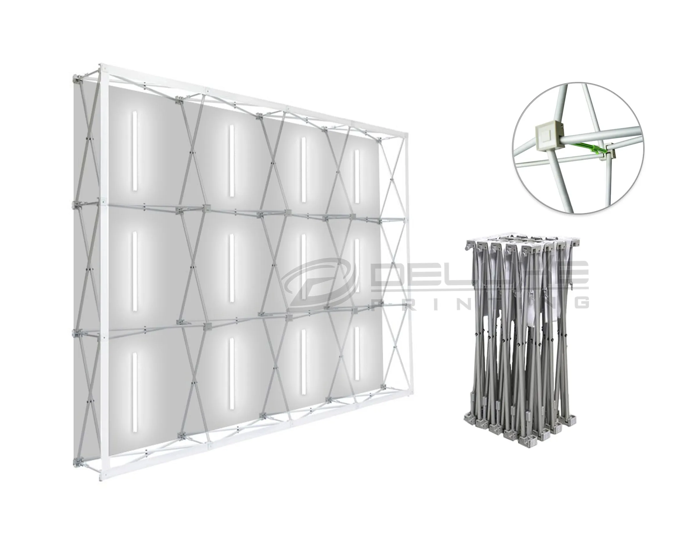 Backlit Straight Fabric Popup Banner Lahore