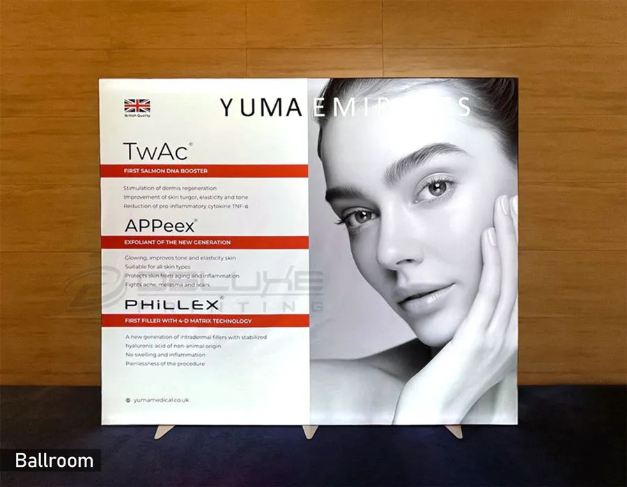 3 x 2.25m Backlit Backdrop Lahore