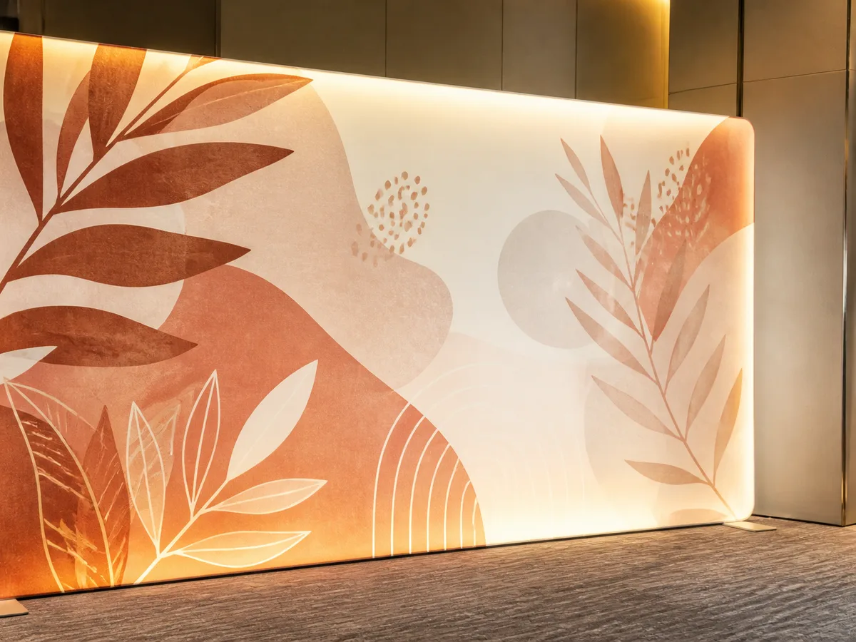 3 x 2.25m Backlit Backdrop Lahore