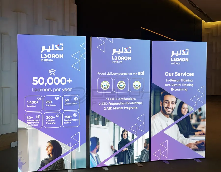 100 x 225cm Backlit Standee Lahore