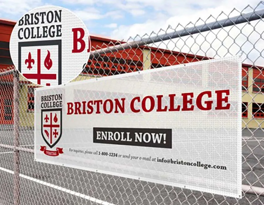 Fabric Fence Banner Printing Lahore