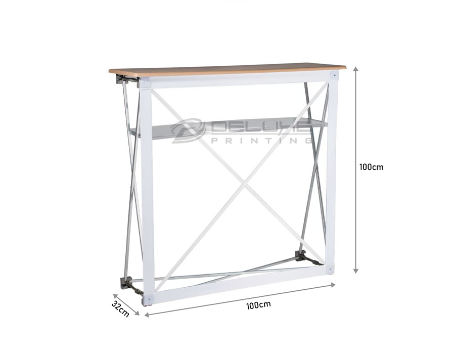 Fabric Pop Up Counter Structure Lahore