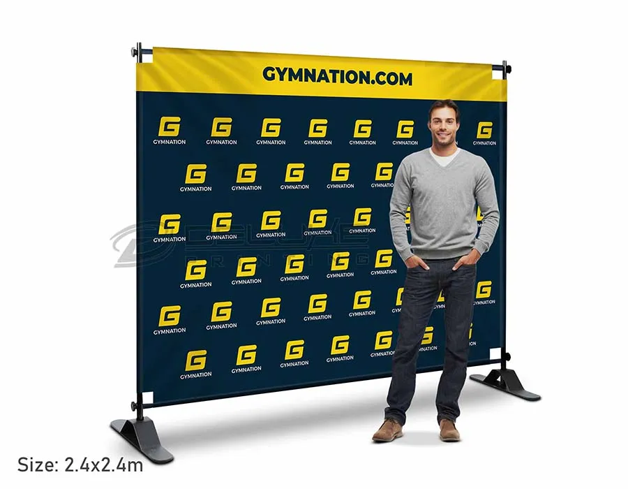 Fabric Step and Repeat Banner Lahore