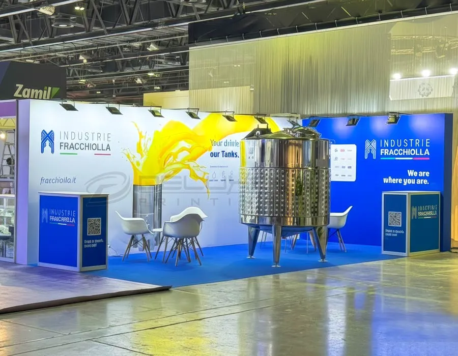 Forex Board Branding Shell Scheme Booth Branding