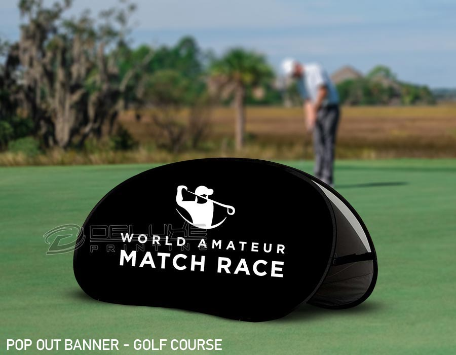 Golf Pop out banner Lahore