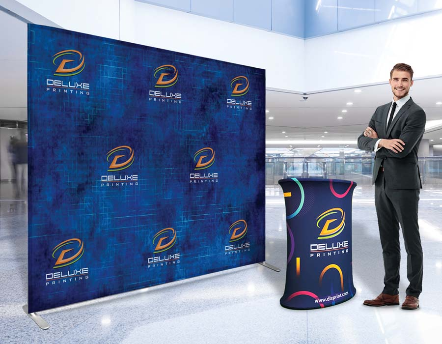 Oval Exhibition Counter Printing Lahore