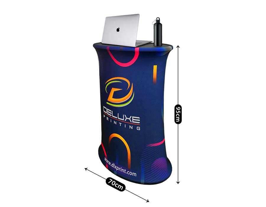 Oval Exhibition Counter Printing Lahore