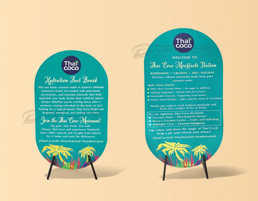 Product Standee printing Lahore