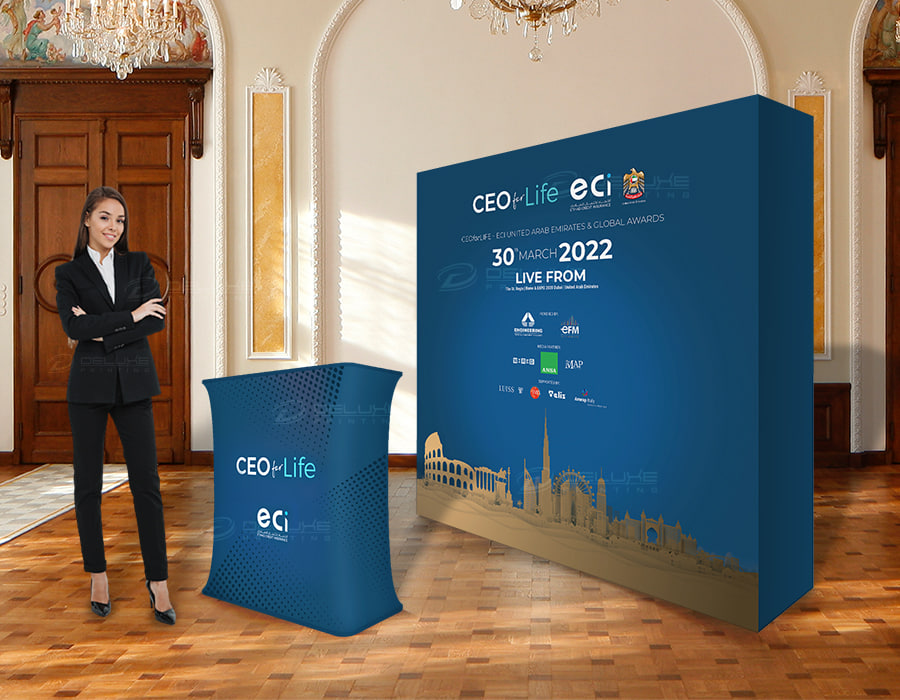 Rectangular Exhibition Counter Lahore