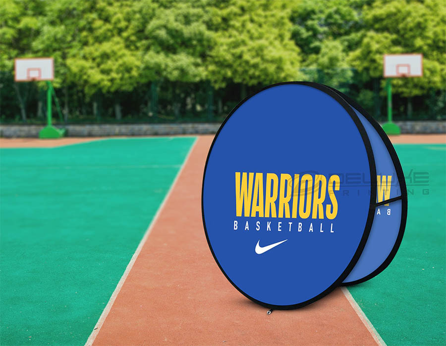 Round Pop out banner Lahore