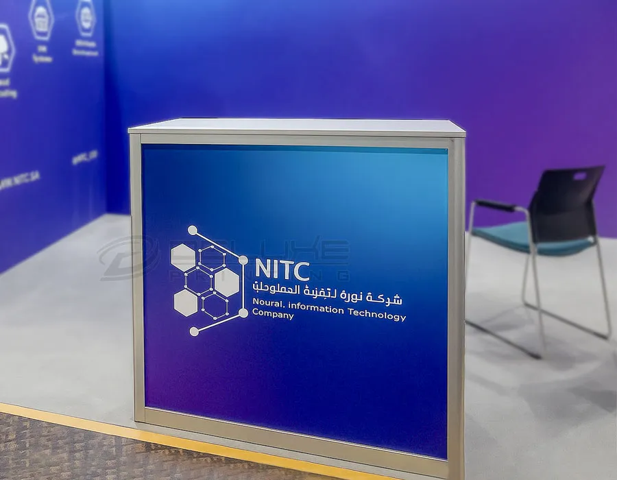 Continuous Shell Scheme Booth Branding Booth Printing Lahore