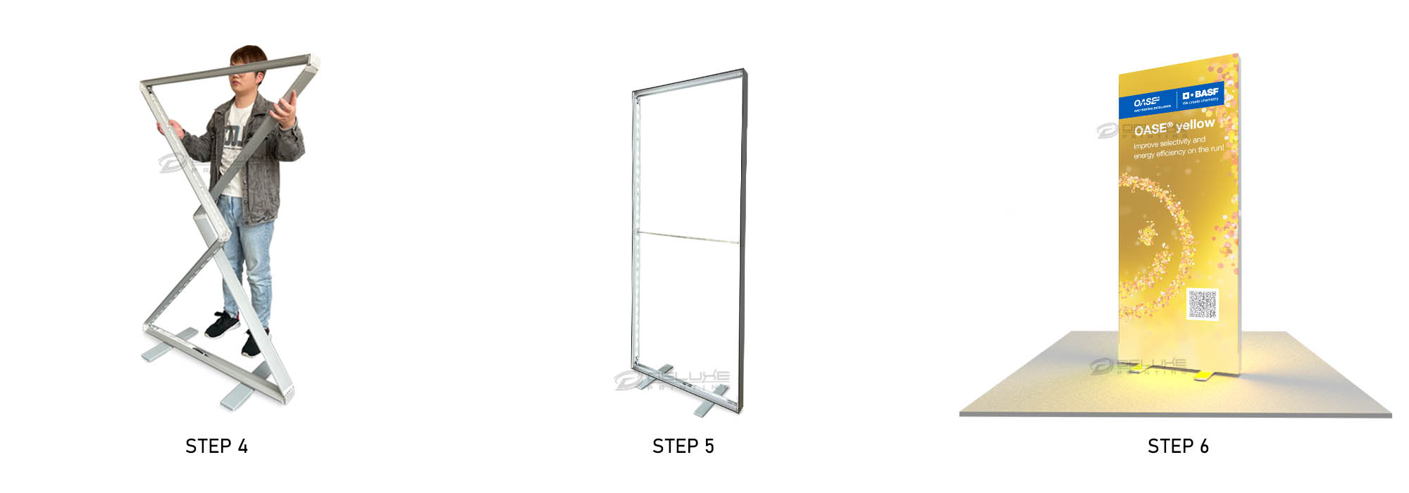 Snapfold Backlit Standee Setup Lahore