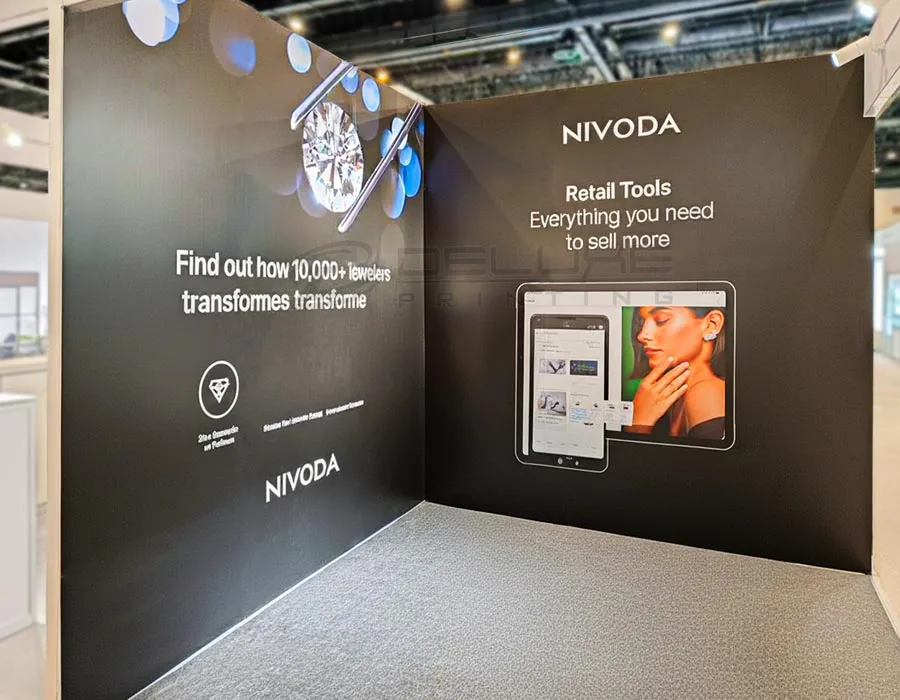 PVC Banner Shell Scheme Booth Branding Branding