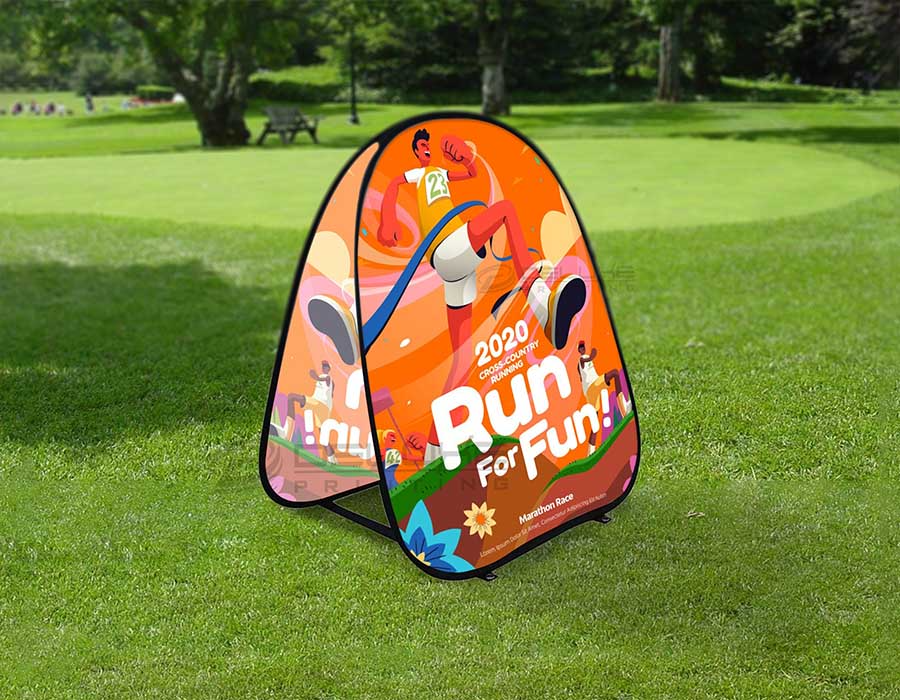 Vertical Pop out banner Lahore