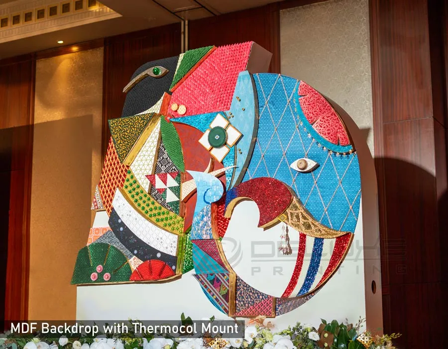 Wooden Backdrop With Base Lahore