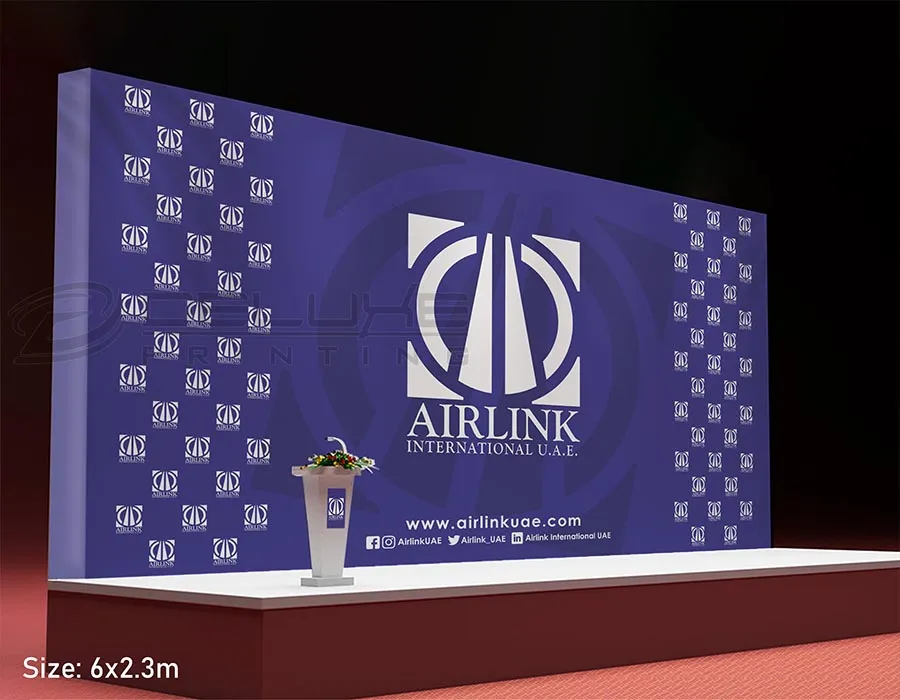 Wooden Frame Backdrop Printing Lahore