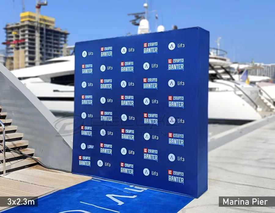 Wooden Frame Backdrop Printing Lahore