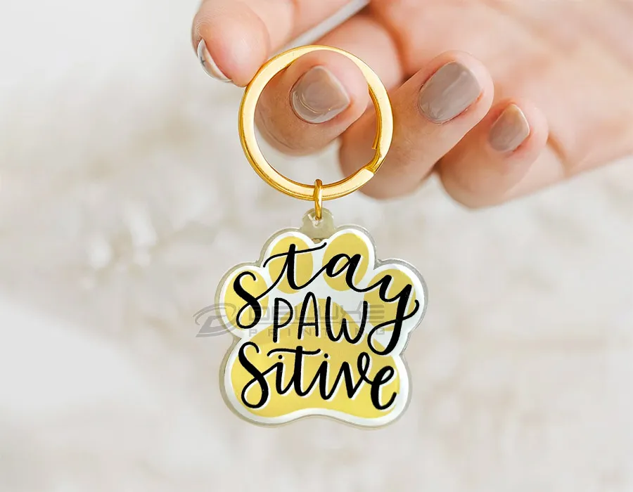 Acrylic Keychain - Customized Lahore