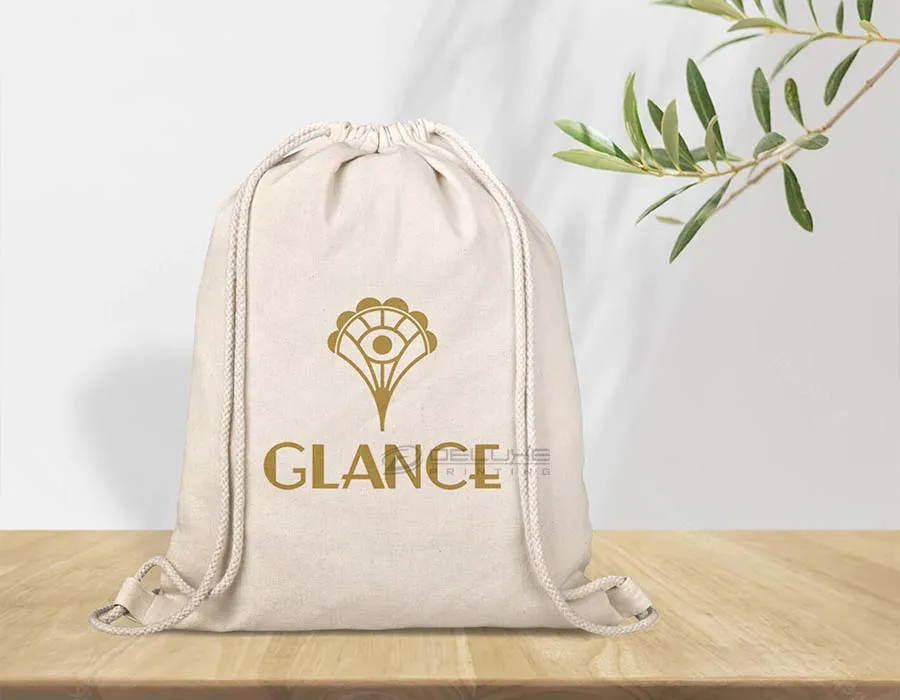 Cotton string Bags Portrait Printing Lahore