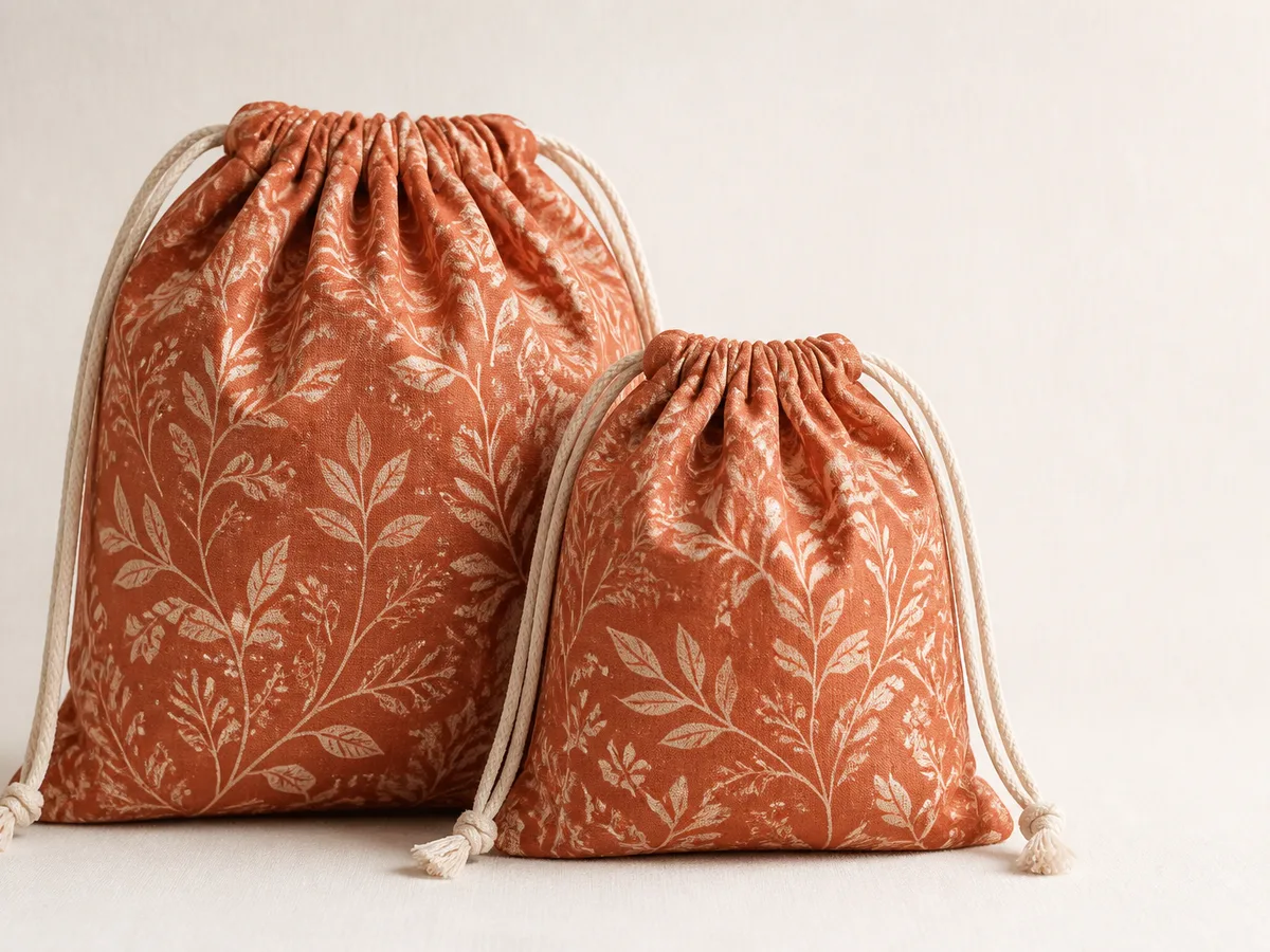 Cotton string Bags Portrait Printing Lahore