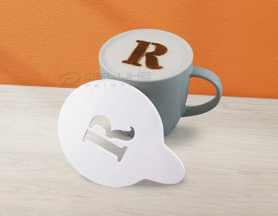 Coffee Stencil Printing in Lahore