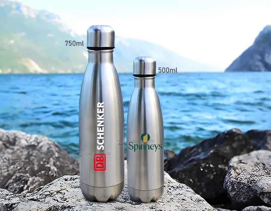 Silver Cooper Bottle Printing Lahore