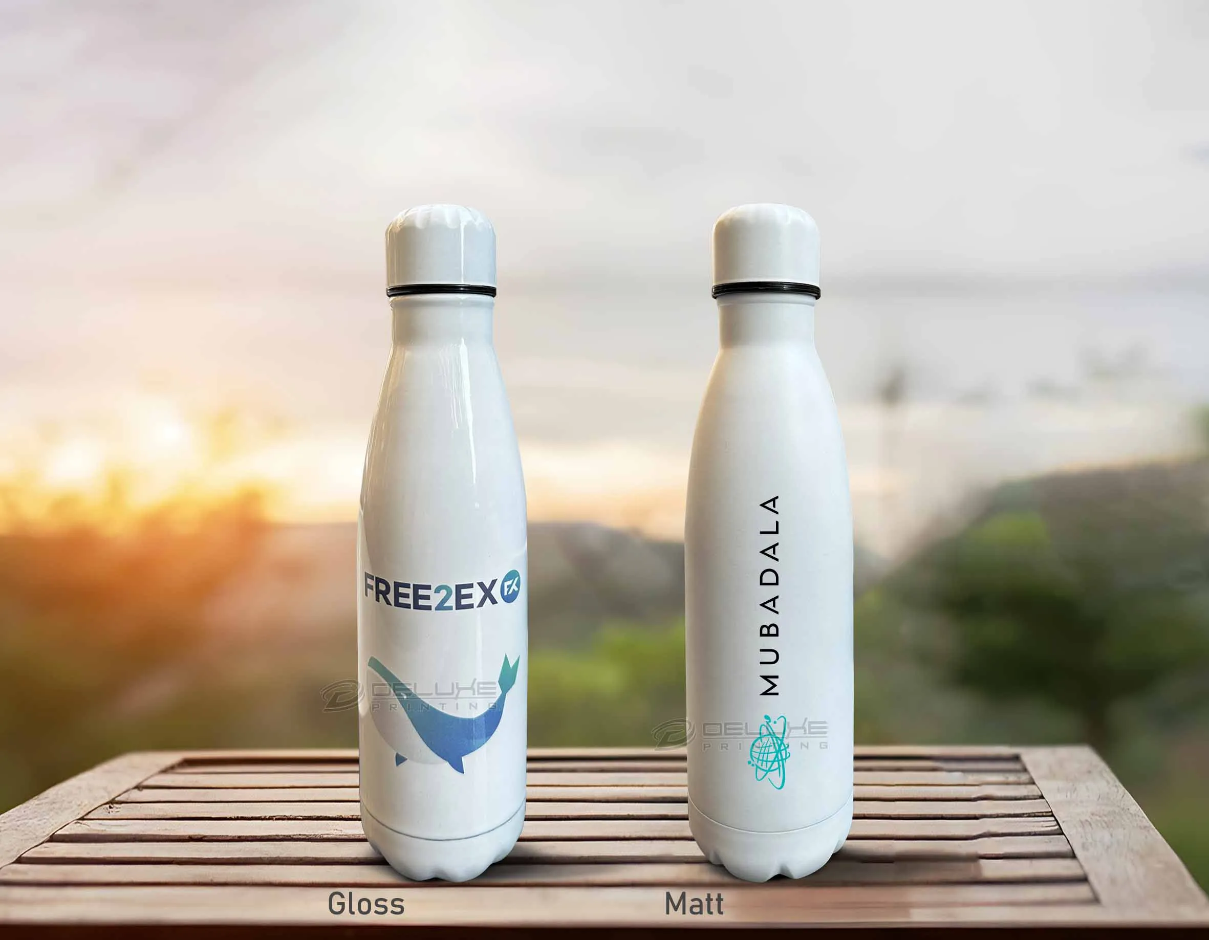 White Cooper Bottle Printing Lahore