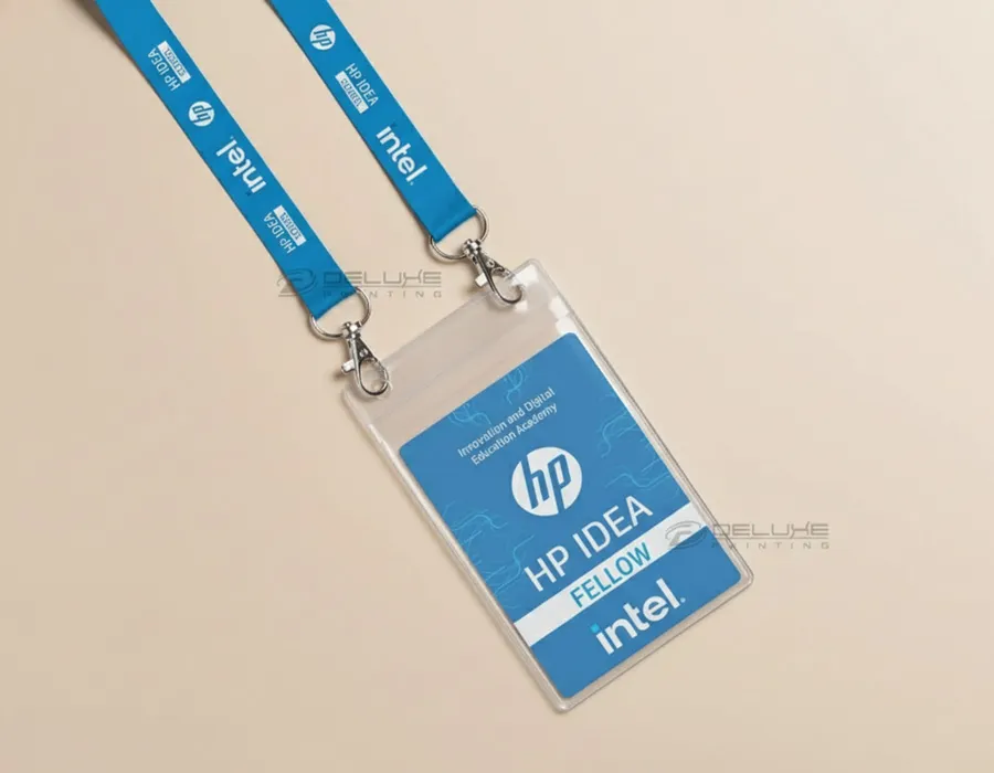 Double Metal Hook Lanyard Printing Lahore