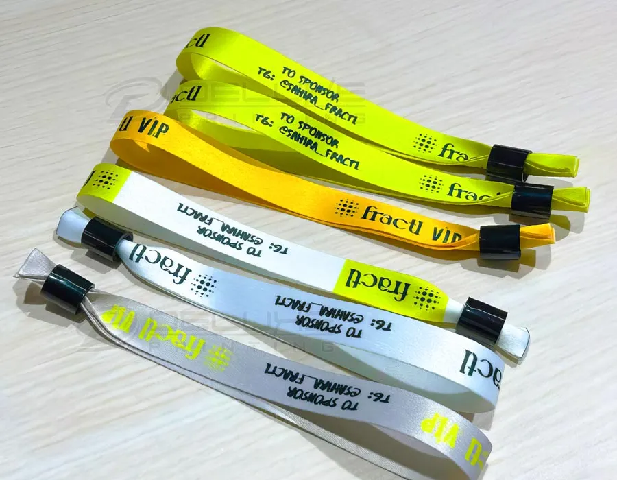 Fabric Wristbands Printing Lahore