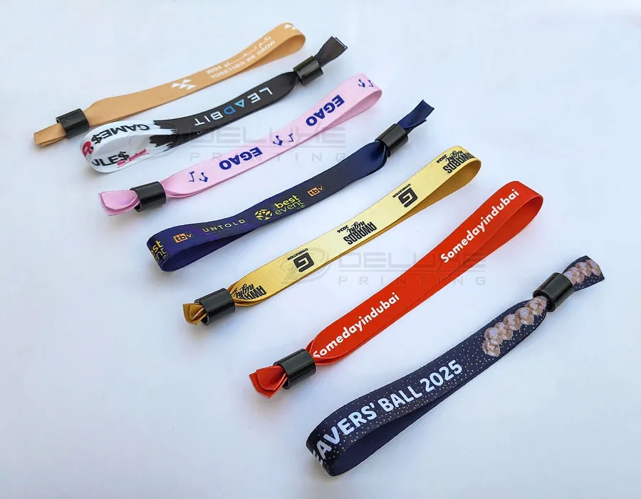 Fabric Wristbands Printing Lahore