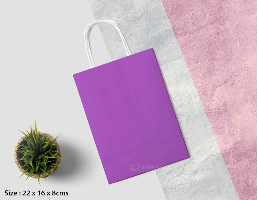 Kraft Bags Colors Printing Lahore