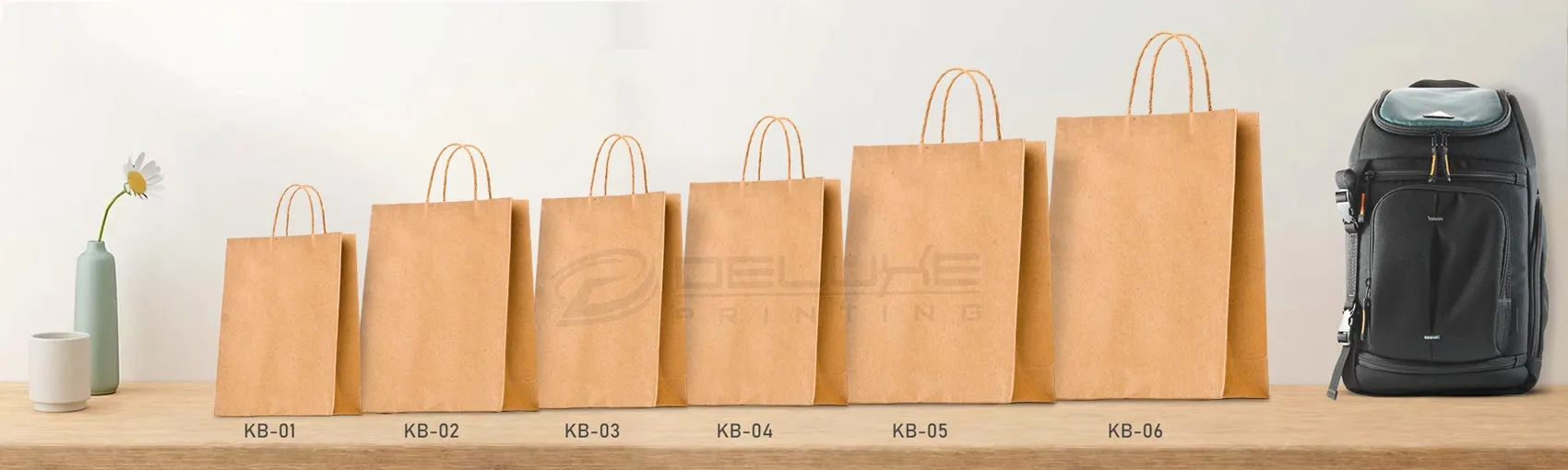 Set of Kraft Bags Brown Lahore