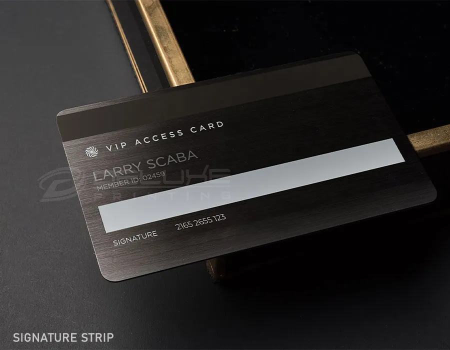 membership card signature strip Lahore