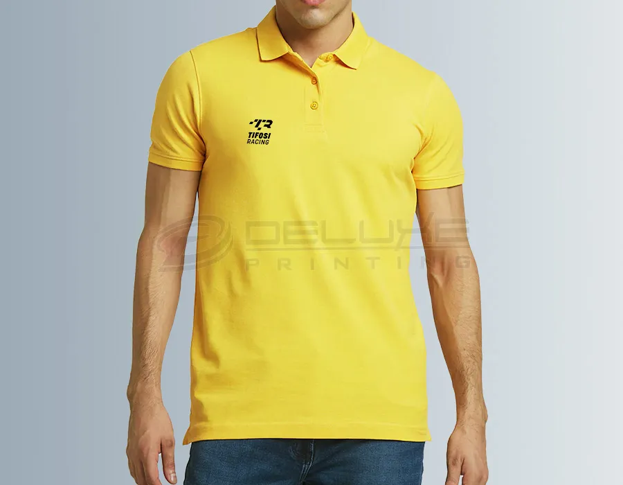Polo Neck T-shirt Printing Lahore