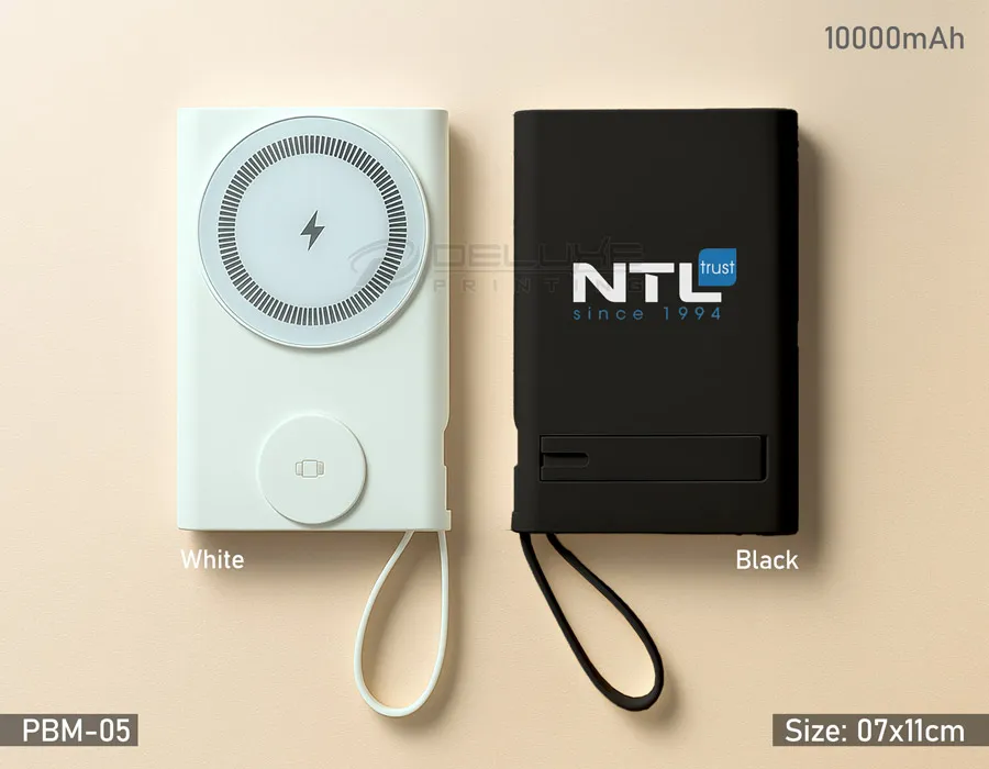 Custom Printed & Wireless Power Banks Lahore