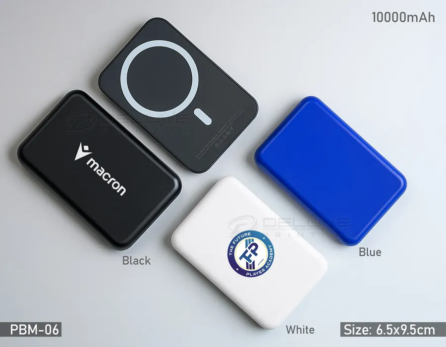 Custom Printed & Wireless Power Banks Lahore