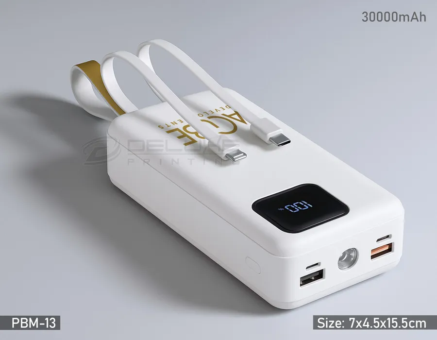 Custom Printed & Wireless Power Banks Lahore
