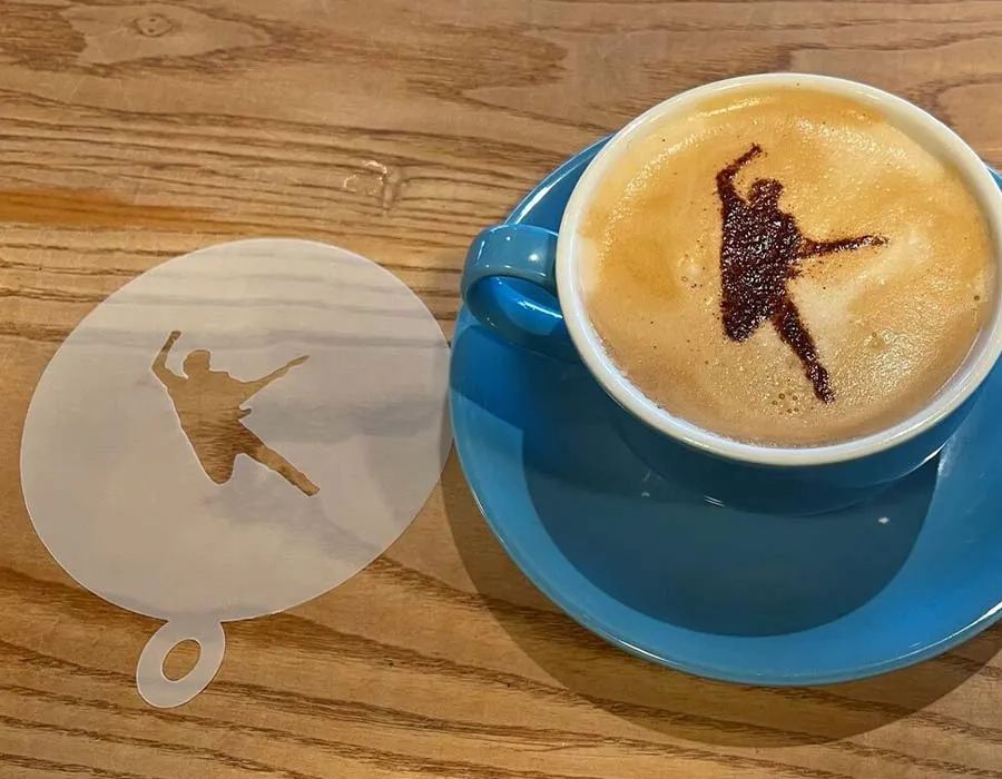 PVC Coffee Stencil Lahore