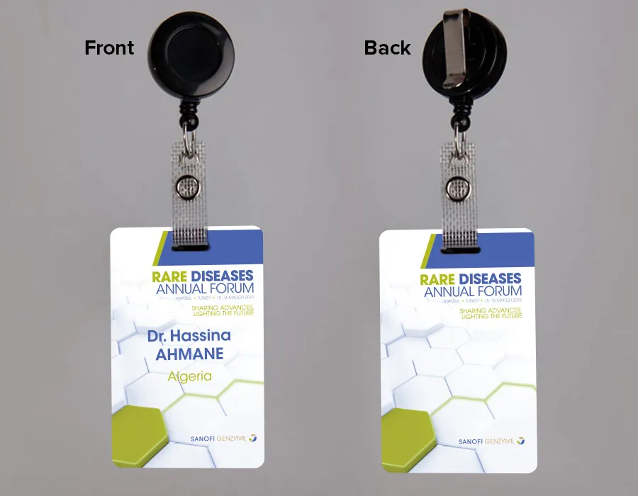 Rectractable badge printing Lahore