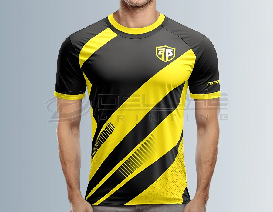 Round Neck Jersey Printing Lahore