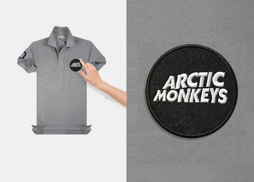 T-shirt Embroidery Patch Lahore