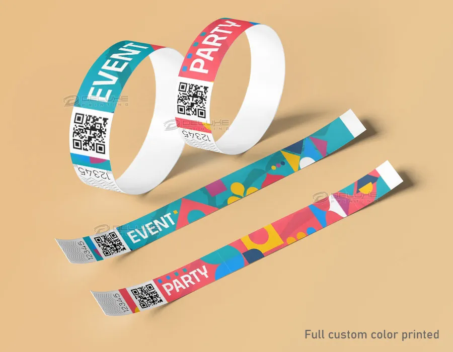 Tyvek Wristbands Printing Lahore