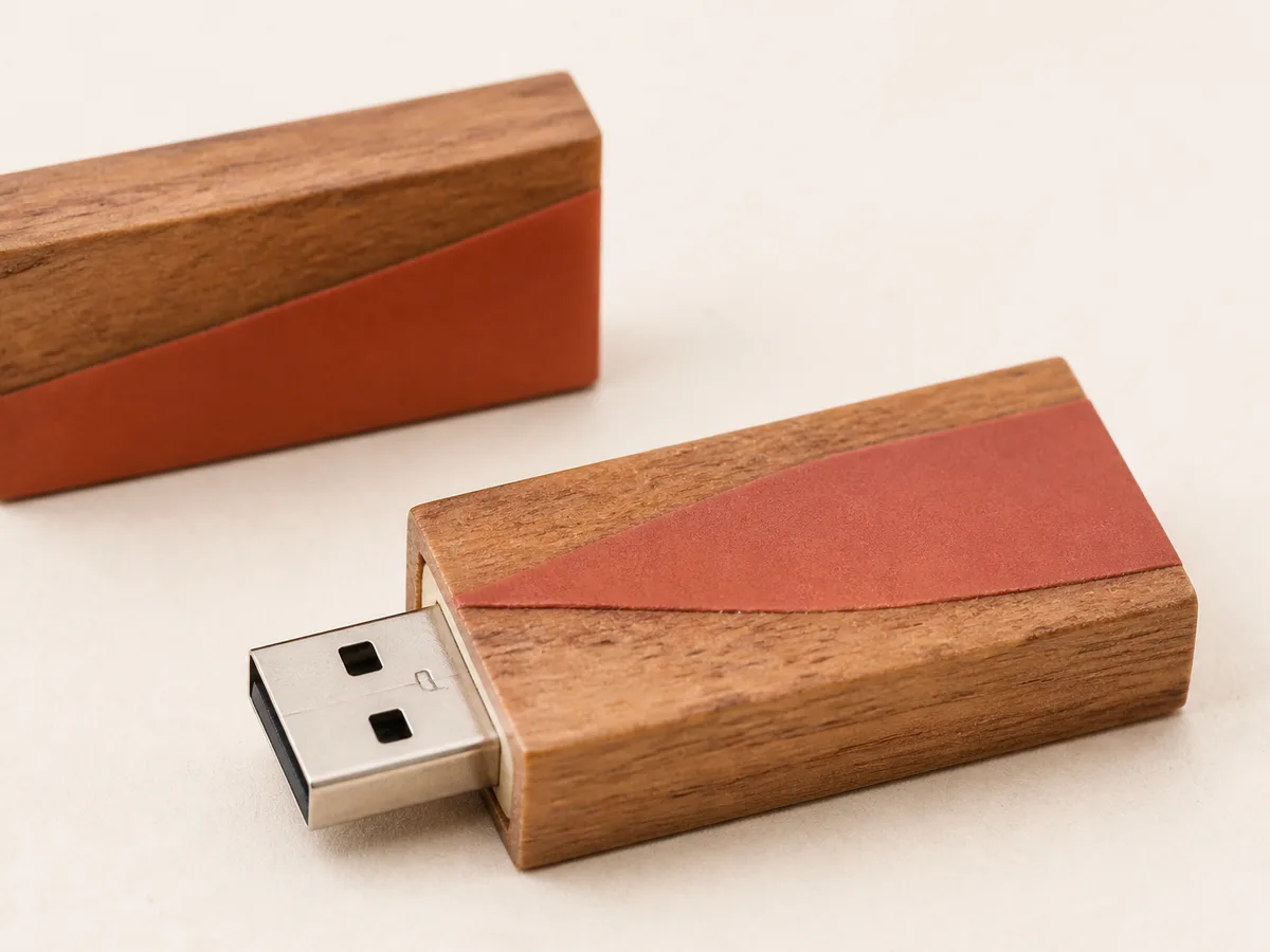 Wooden USB Key Chain Lahore
