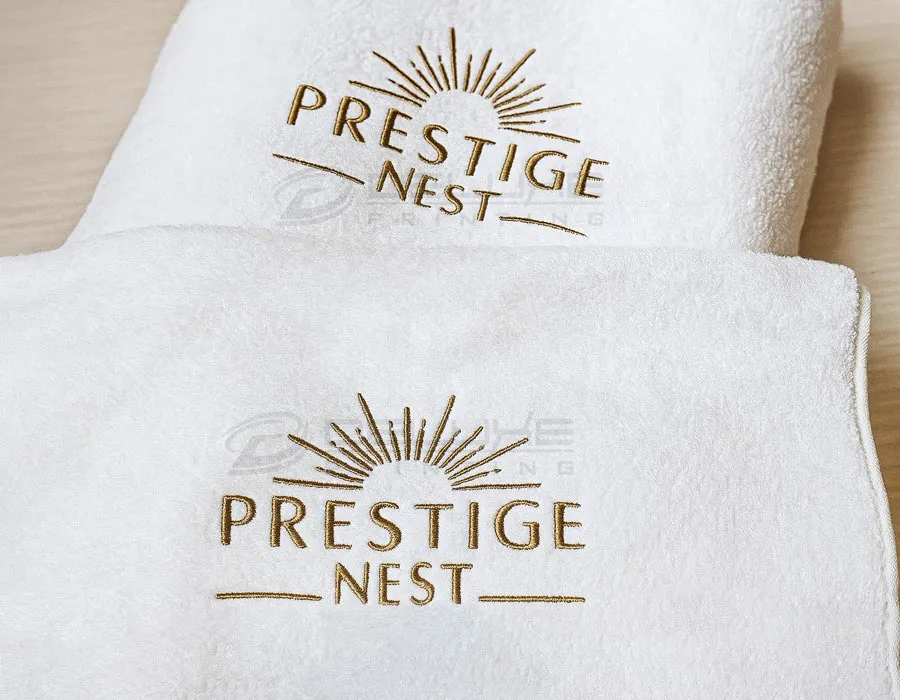 Embroidered towels in Lahore