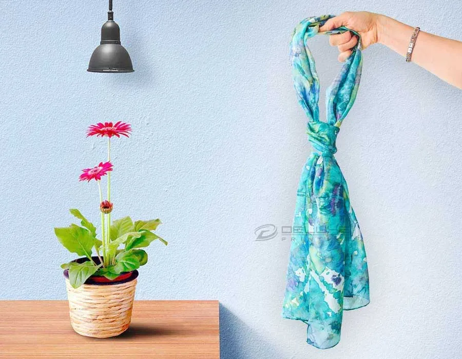 Head Scarf Crepe Printing Lahore